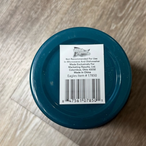 Eagles Teal and Black Tumbler - Picture 5 of 5